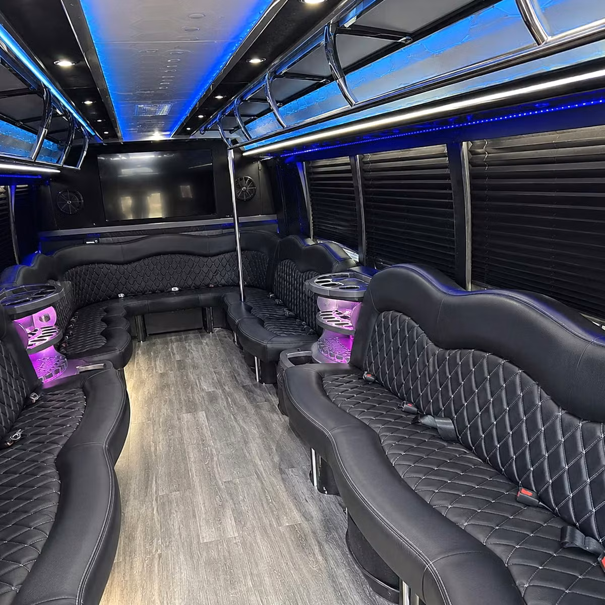 party bus interior
