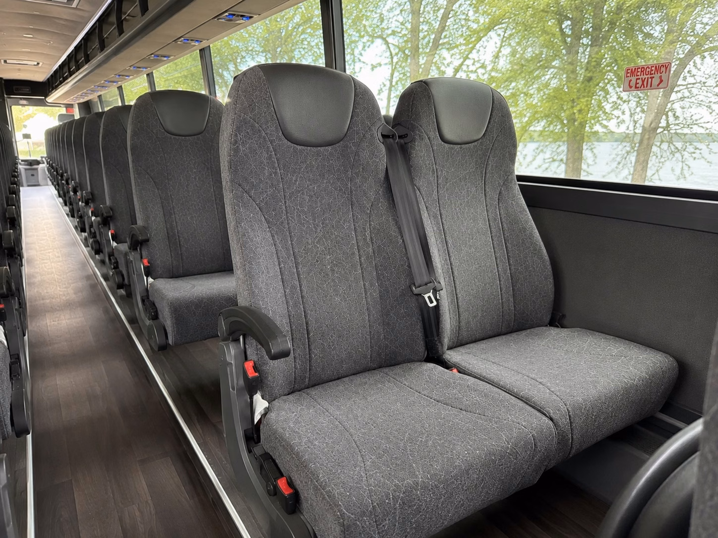 sunnyvale charter bus interior