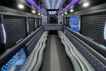 Sunnyvale Party Bus Interior